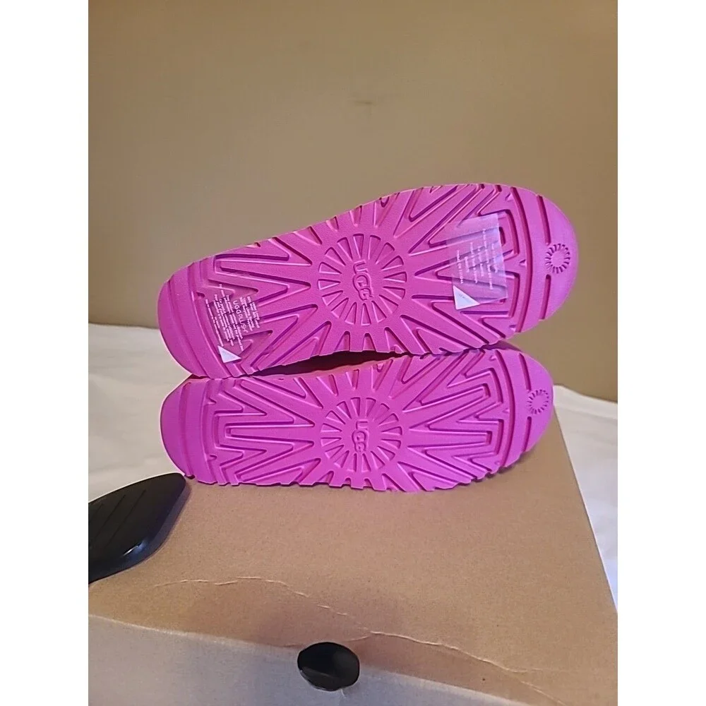 NWT UGG URSEEN PLATFORM ALL GENDER SLIPPERS SHOES US MEN 7/ WOMENS 8 - Picture 5 of 8